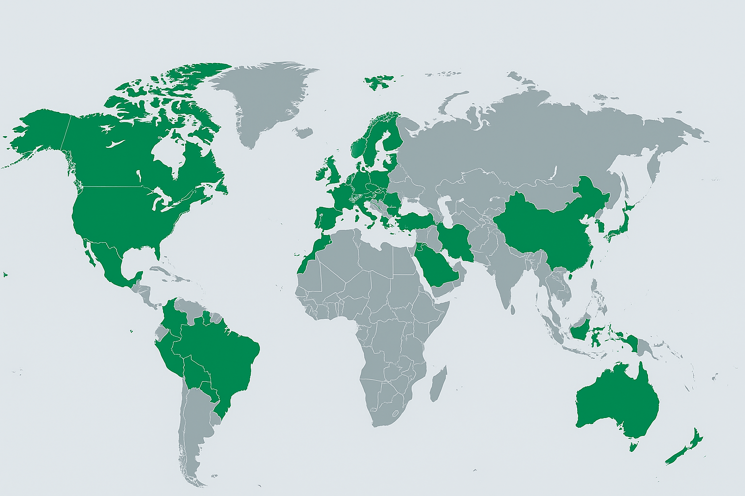 Mapa países ISTERH 2024